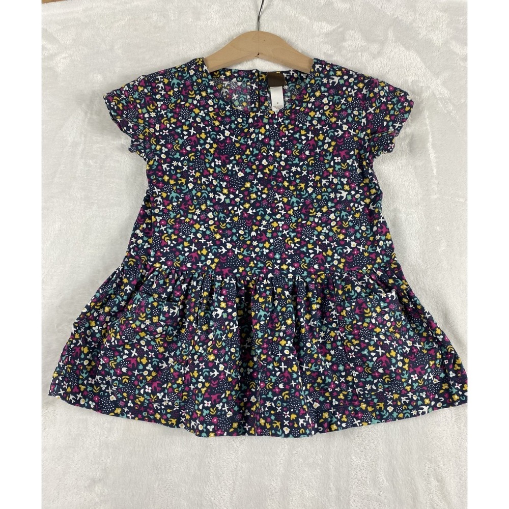 Tea Collection Dress Toddler Sz 2 Floral Cotton Summer Spring Girly
